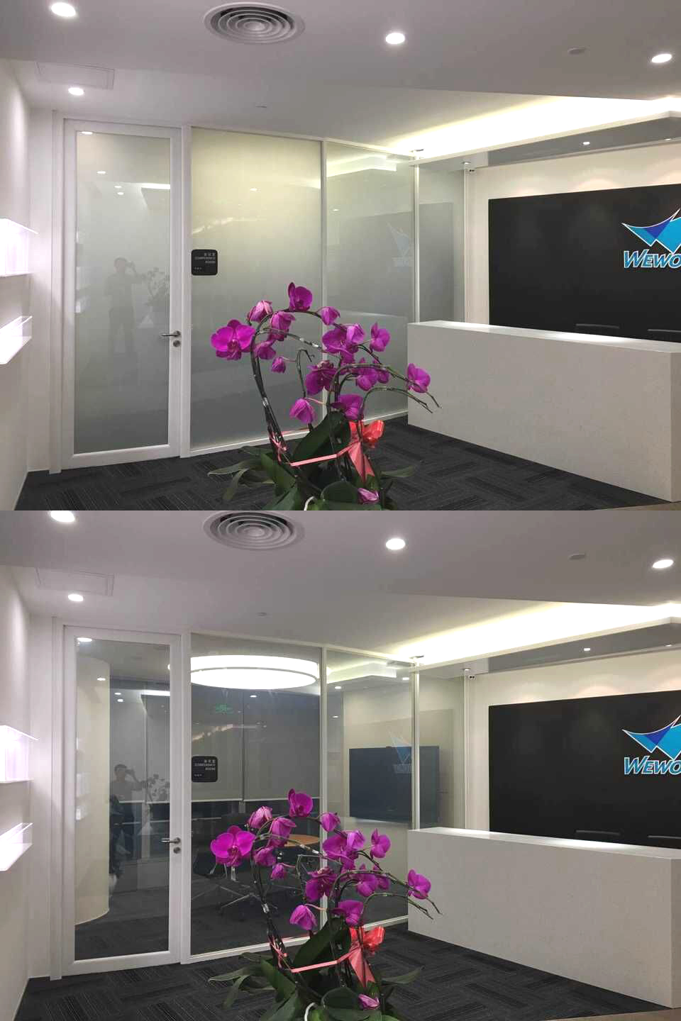 調(diào)光玻璃隔斷 調(diào)光玻璃隔斷